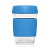 Glass Cup 2 Go Light Blue